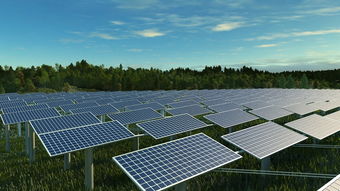 山中新能源电网光伏太阳能发电网3D模型图片下载max素材 其他模型
